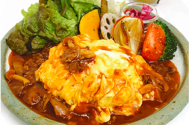 ふわとろオムハヤシライス